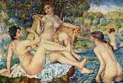 Pierre-Auguste Renoir The Large Bathers, oil painting reproduction